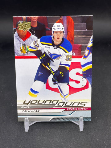 2024 UPPER DECK SERIES ONE - UD EXCLUSIVES - YOUNG GUNS - Z. DEAN - #213 - #'D/100 - RC