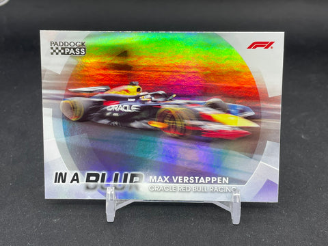 2024 TOPPS PADDOCK PASS - IN A BLUR - M. VERSTAPPEN - #BL-1