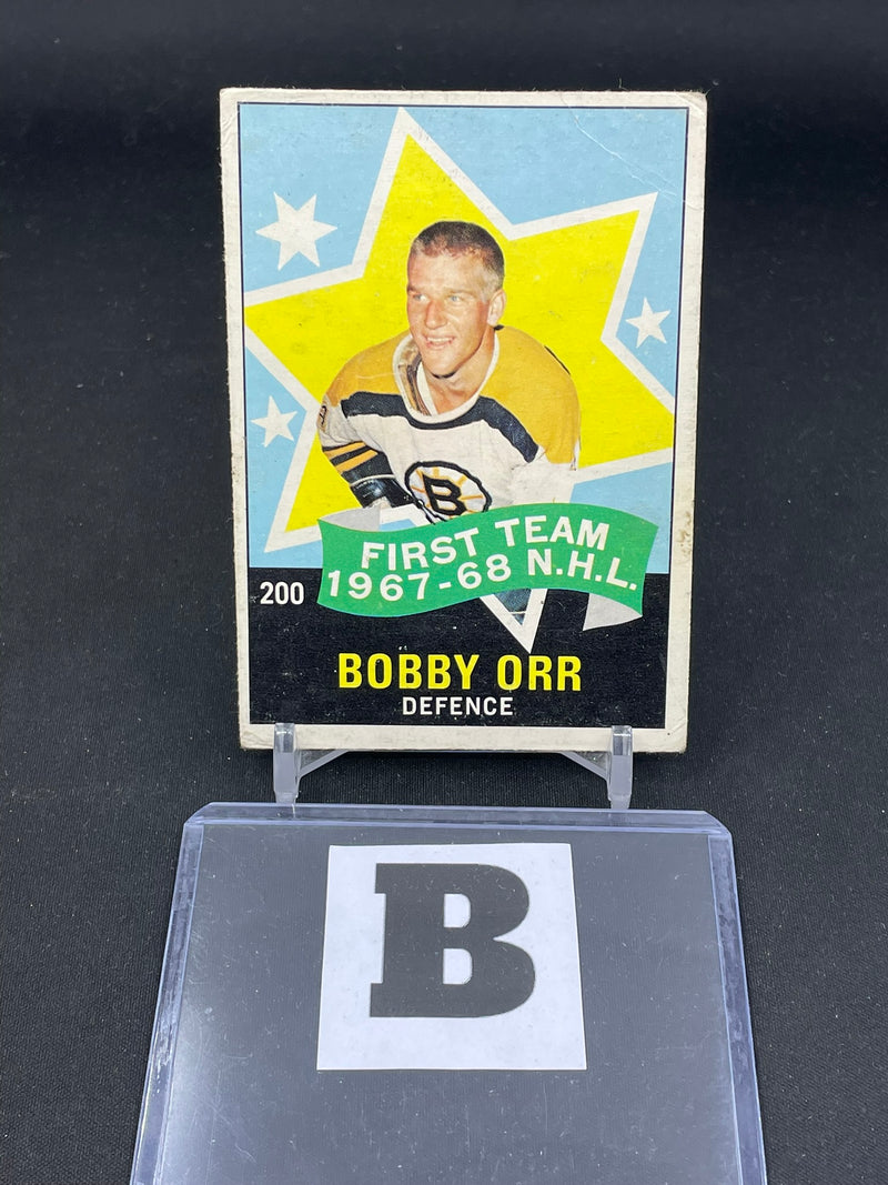 1967 O-PEE-CHEE - FIRST TEAM - B. ORR -