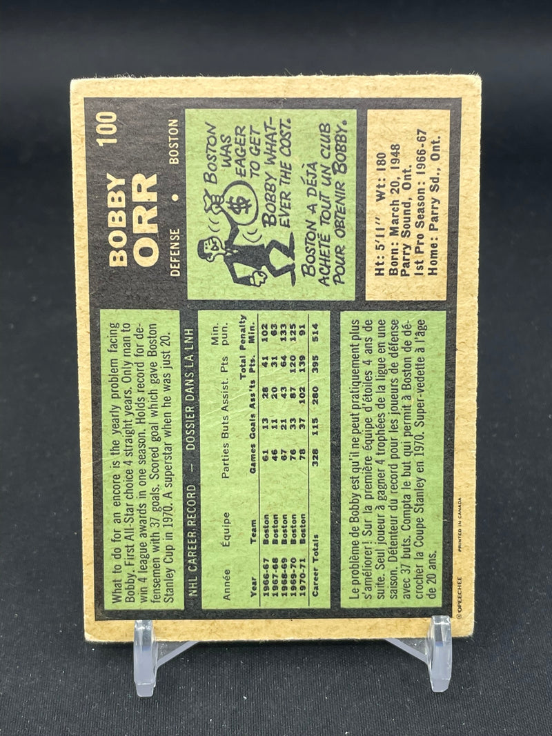 1971 O-PEE-CHEE - B. ORR -