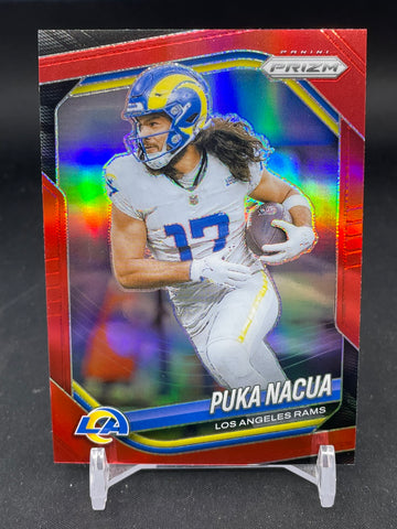 2025 PANINI PRIZM - RED PRIZM - SSP - P. NACUA - #205