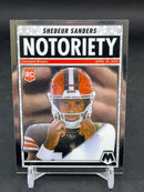 2025 PANINI MOSAIC - NOTORIETY - S. SANDERS -