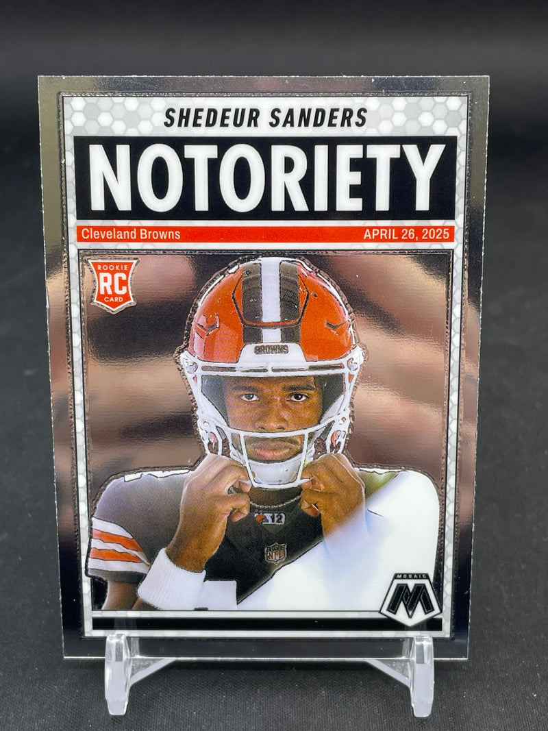 2025 PANINI MOSAIC - NOTORIETY - S. SANDERS -