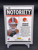 2025 PANINI MOSAIC - NOTORIETY - S. SANDERS -