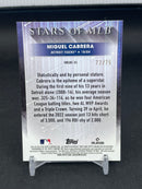 2022 TOPPS CHROME - RED REFRACTOR - STARS OF MLB - M. CABRERA - #SMLBC - #'D/75