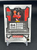 2023 PANINI PRIZM MONOPOLY - GOLD MILLIONAIRE SHIMMER - S. HENDERSON - #75 - #'D/500 - RC