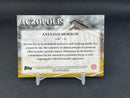 2025 TOPPS BOWMAN UNIVERSITY CHROME - BLACK GOLD STEALTH - ACROPOLIS - A. MORROW - #A-9 - #'D/24