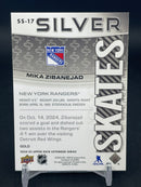 2024 UPPER DECK EXTENDED SERIES - GOLD - SILVER SKATES - M. ZIBANEJAD - #SS-17 - #'D/250