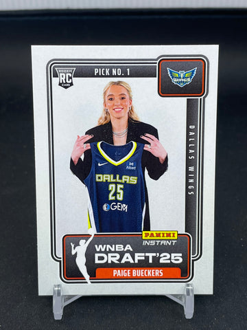 2025 PANINI INSTANT - WNBA DRAFT - P. BUECKERS - #DN-1 - #'D/67412 - RC