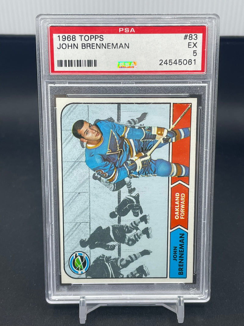 1968 TOPPS - J. BRENNEMAN -