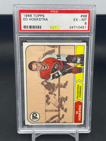 1968 TOPPS - E. HOEKSTRA - #98 - PSA 6 - RC