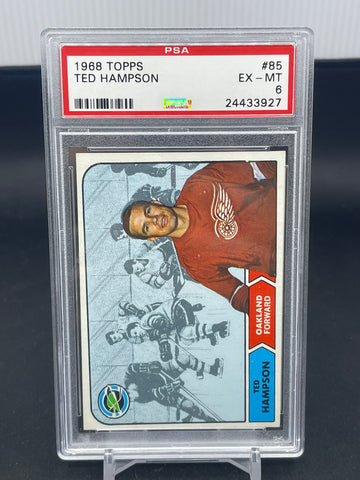 1968 TOPPS - E. HAMPSON - #85 - PSA 6