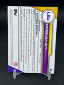 2024 TOPPS BOWMAN CHROME UNIVERSITY - 1ST BOWMAN - H. VAN LITH -