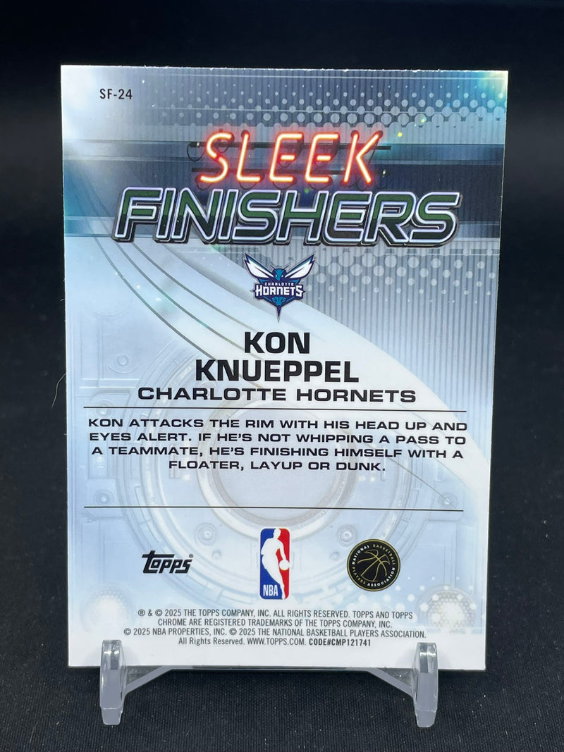 2025 TOPPS CHROME - SLEEK FINISHERS - K. KNUEPPEL -