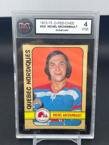 1972 O-PEE-CHEE - M. ARCHAMBAULT - #320 - KSA 4 - RC