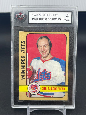 1972 O-PEE-CHEE - C. BORDELEAU - #299 - KSA 4