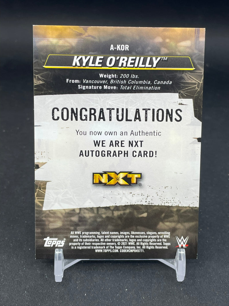 2021 TOPPS NXT - WE ARE NXT - K. O'REILLY - #A-KOR - #'D/250 - AUTOGRAPH