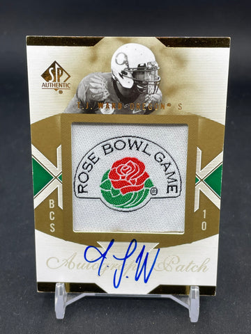 2010 SP AUTHENTIC - T. WARD - #BCS-TW - RELIC - AUTOGRAPH