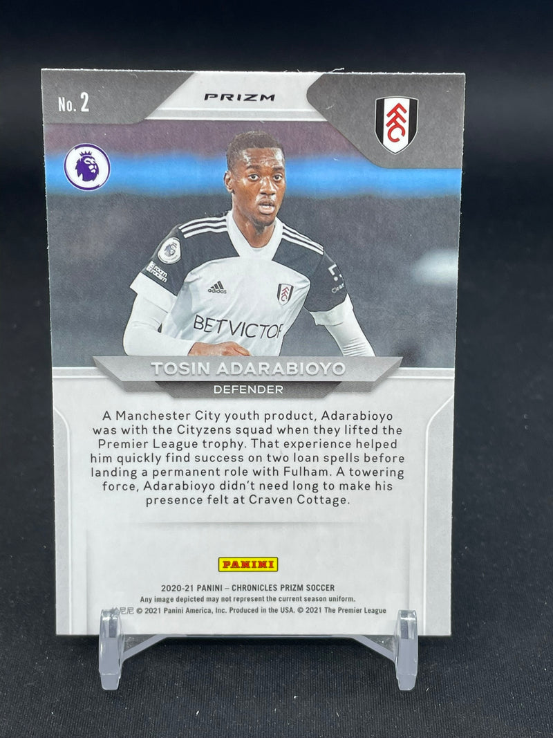 2020 PANINI CHRONICLES - PRIZM - GOLD X-FRACTOR - T. ADARABIOYO -