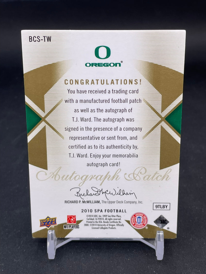 2010 SP AUTHENTIC - T. WARD -
