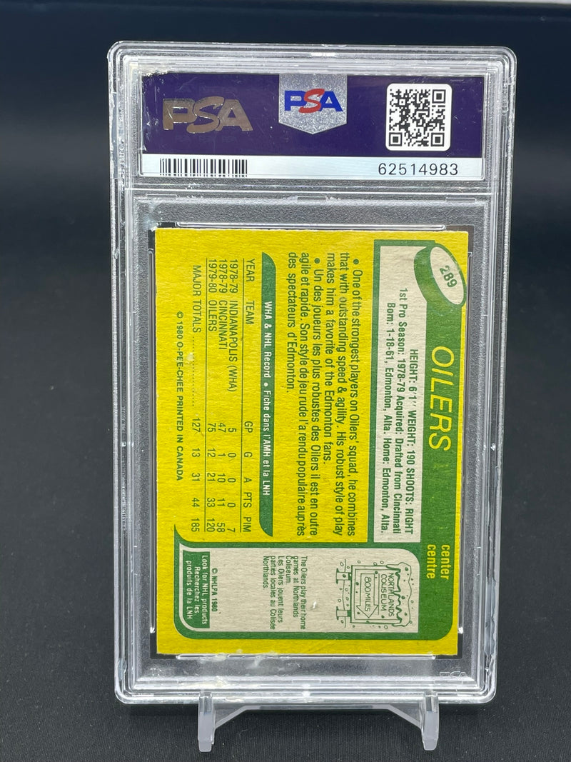 1980 O-PEE-CHEE - ERROR BACK - M. MESSIER -