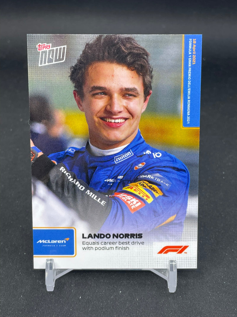 2021 TOPPS NOW - L. NORRIS -