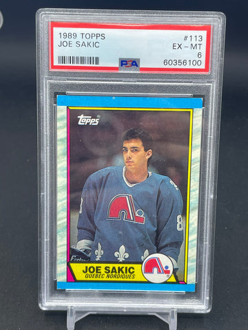 1989 TOPPS - J. SAKIC - #113 - PSA 6 - RC