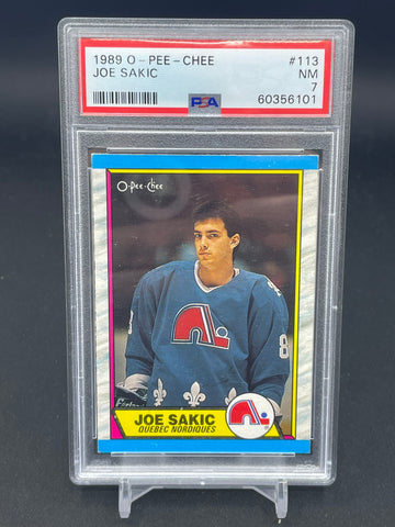 1989 O-PEE-CHEE - J. SAKIC - #113 - PSA 7 - RC