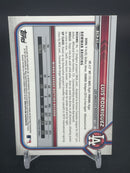 2022 TOPPS BOWMAN CHROME - FUCHSIA LAVA REFRACTOR - L. RODRIGUEZ - #BCP47 - #'D/199