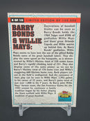 1993 TOPPS STADIUM CLUB - B. BONDS & W. MAYS - #8 - #'D/150000