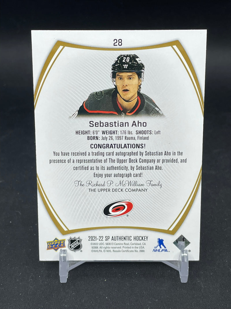2021 UPPER DECK SP AUTHENTIC - LIMITED - S. AHO -