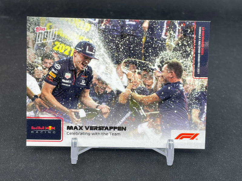 2021 TOPPS NOW - M. VERSTAPPEN -