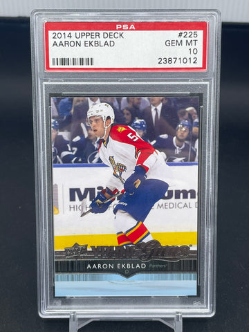 2014 UPPER DECK SERIES ONE - YOUNG GUNS - A. EKBLAD - #225 - PSA 10 - RC