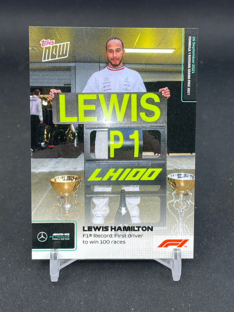 2021 TOPPS NOW - L. HAMILTON -