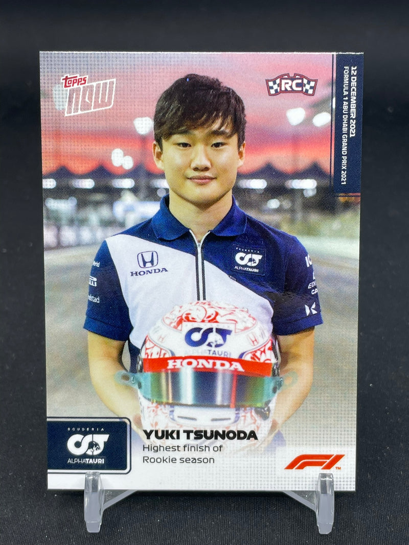 2021 TOPPS NOW - Y. TSUNODA -