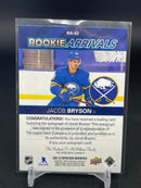 2021 UPPER DECK CREDENTIALS - ROOKIE ARRIVALS - J. BRYSON -