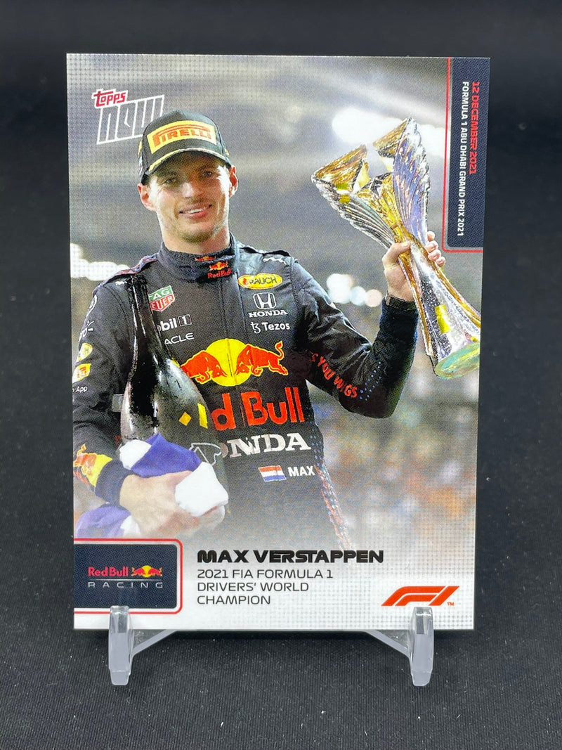 2021 TOPPS NOW - M. VERSTAPPEN -