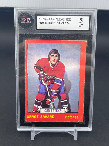 1973 O-PEE-CHEE - S. SAVARD - #24 - KSA 5