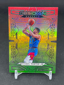 2022 PANINI OBSIDIAN - RED, YELLOW GREEN FLOOD - M. PORTER JR. - #46 - #'D/75
