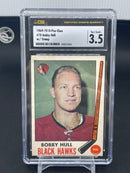 1969 O-PEE-CHEE - B. HULL - W/ STAMP -