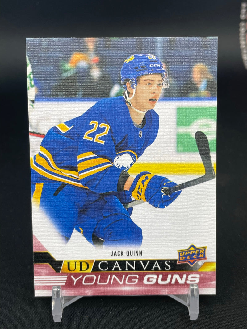 2022 UPPER DECK SERIES ONE - UD CANVAS - YOUNG GUNS - J. QUINN -