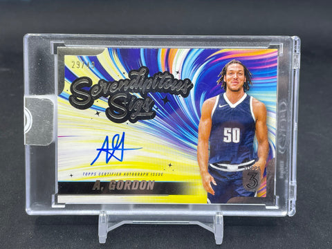 2024 TOPPS 3 - SERENDIPITOUS SIGS - A. GORDON - #SS-AG - #'D/49 - AUTOGRAPH