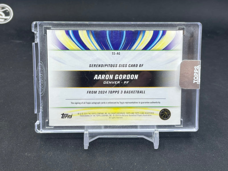 2024 TOPPS 3 - SERENDIPITOUS SIGS - A. GORDON - #SS-AG - #'D/49 - AUTOGRAPH