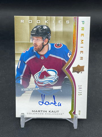 2020 UPPER DECK PREMIER - ROOKIES - M. KAUT - #78 - #'D/35 - AUTOGRAPH - RC