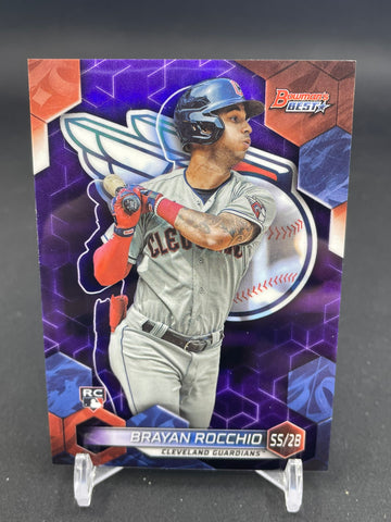 2023 TOPPS BOWMAN'S BEST - PURPLE REFRACTOR - B. ROCCHIO - #19 - #'D/250 - RC