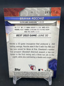 2023 TOPPS BOWMAN'S BEST - PURPLE REFRACTOR - B. ROCCHIO - #19 - #'D/250 - RC