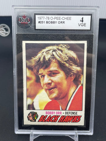 1977 O-PEE-CHEE - B. ORR - #251 - KSA 4