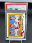 2018 TOPPS ARCHIVES - 1981 ANGELS FUTURE STARS - S. OHTANI / P. BRIDWELL / T. SCRIBNER -