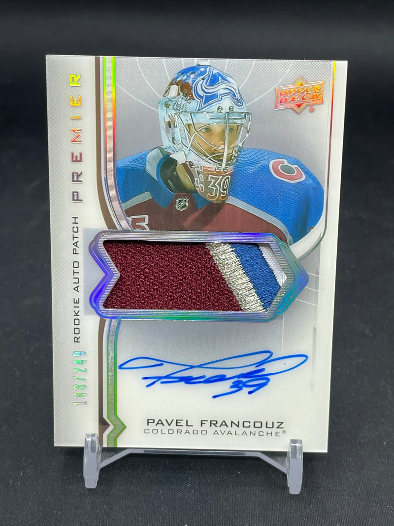 2020 UPPER DECK PREMIER - ROOKIE AUTO PATCH - P. FRANCOUZ - #AR-PF - #'D/249 - RELIC - AUTOGRAPH - RC