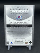 2020 UPPER DECK PREMIER - ROOKIE AUTO PATCH - P. FRANCOUZ - #AR-PF - #'D/249 - RELIC - AUTOGRAPH - RC